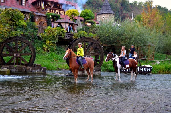 Riverside atmosphere